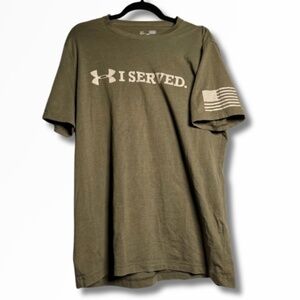 Under Armour Mens I Served T Shirt | Size: Medium | Color: Green |